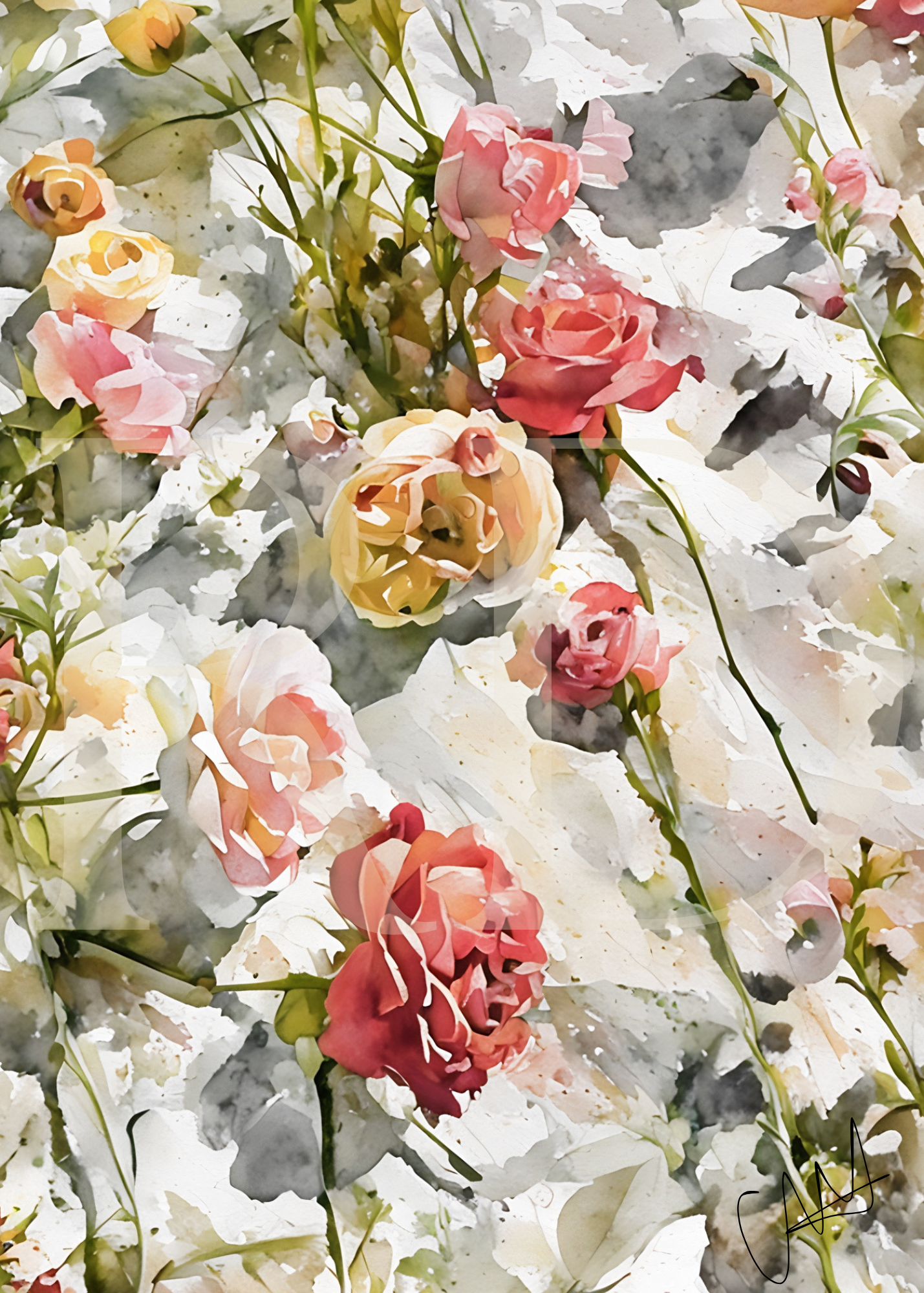 De fleur card