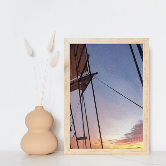 Sunset Sail print